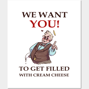 Cream Cheese Posters and Art